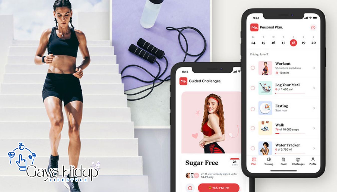 Aplikasi Workout dirumah praktis menjaga kebugaran