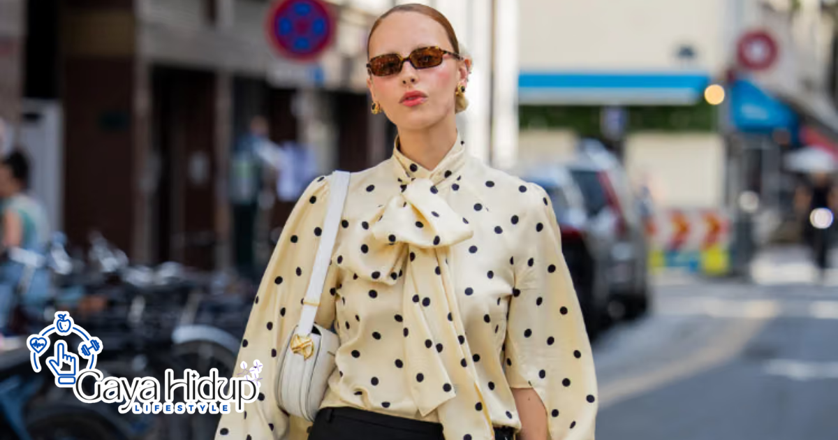 Outfit Motif Polkadot yang Timeless dan Chic Padu padan outfit motif polkadot yang stylish