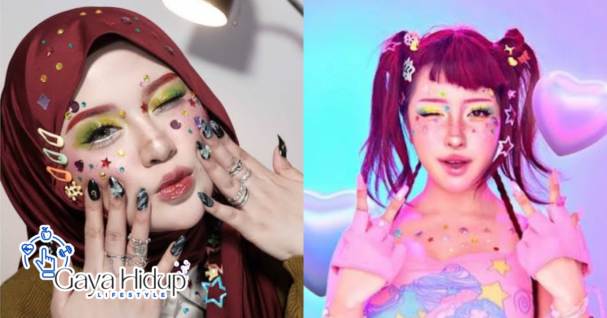 Inspirasi Look Makeup Ala Naykilla Tutorial makeup ala Naykilla yang glowing